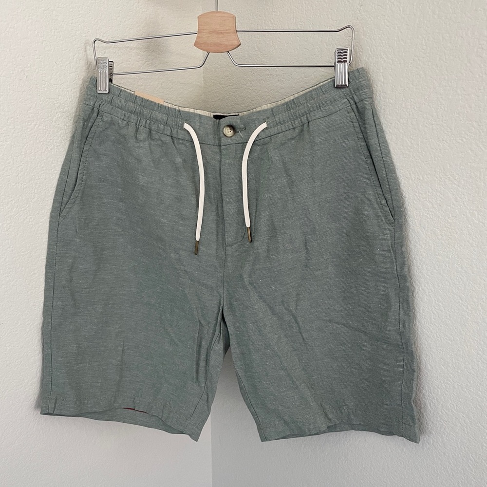 NWT Scotch & Soda casual bermuda green regular fit Fave Shorts - Picture 3 of 10